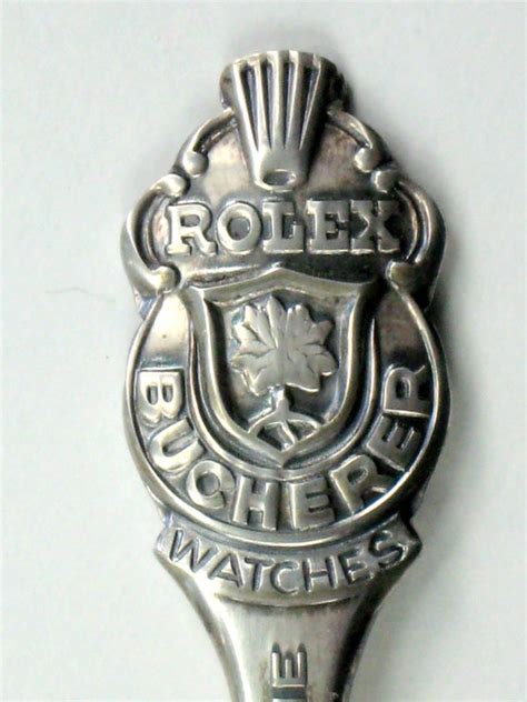 rolex spoon bucherer of switzerland value|bucherer rolex spoon price list.